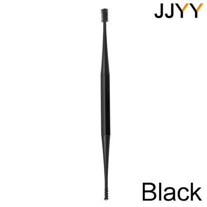 Set di Strumenti per Pulizia Orecchie in Silicone Morbido - 3 Pezzi Antiscivolo e Facile da Pulire