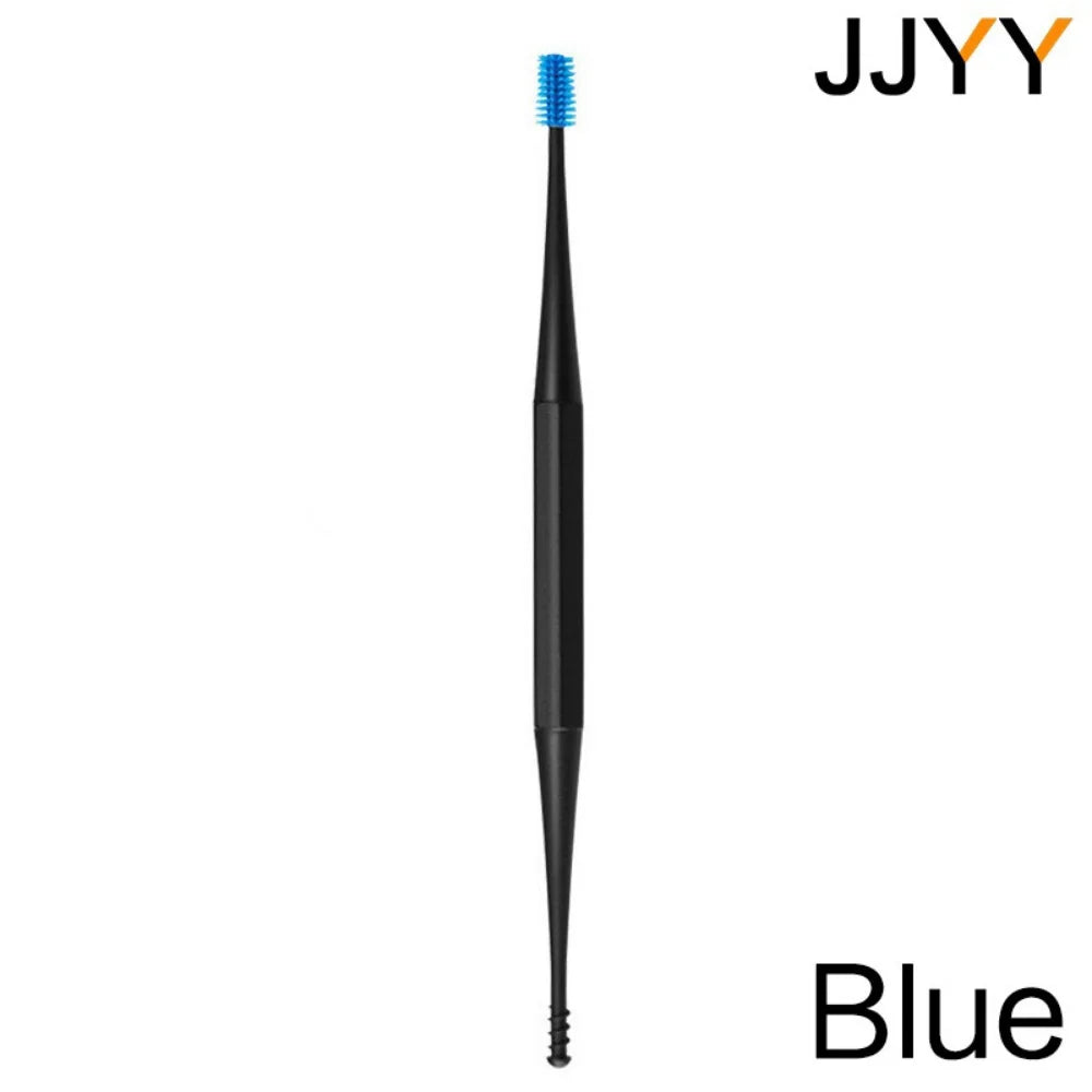 Set di Strumenti per Pulizia Orecchie in Silicone Morbido - 3 Pezzi Antiscivolo e Facile da Pulire