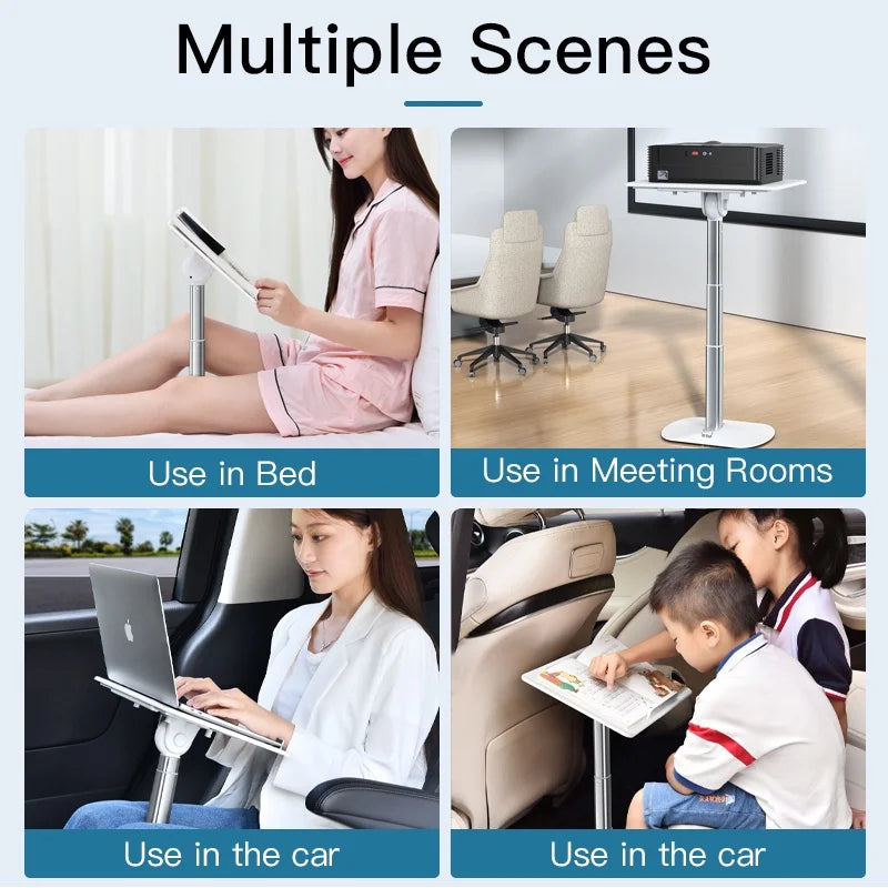 Supporto Laptop Pieghevole Ergonomico in Alluminio per PC Portatili e Tablet