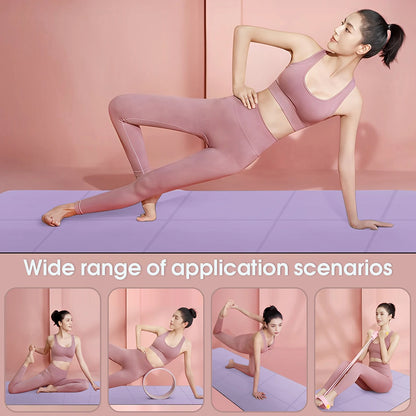Tappetino Yoga Professionale Pieghevole in EVA Ecologico per Fitness e Pilates 3mm/4mm/6mm
