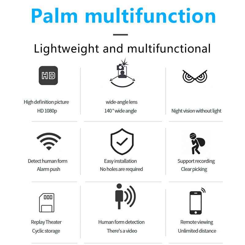 Telecamera di Sorveglianza Wi-Fi Compatta con Visione Notturna Ð Sicurezza Efficace per Casa e Ufficio 5