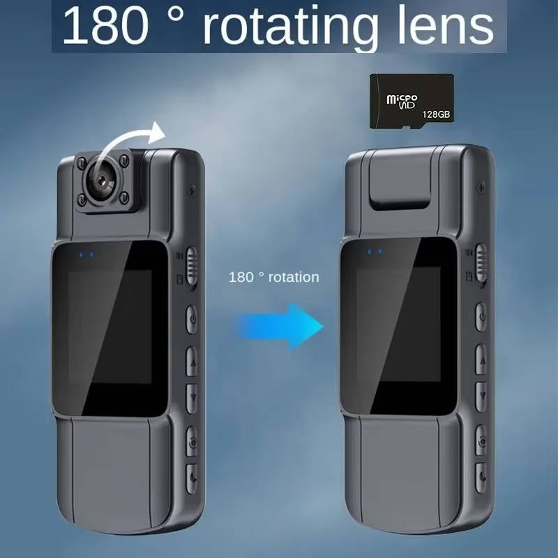 Fotocamera Professionale a 180° per Forze dell'Ordine con Visione Notturna