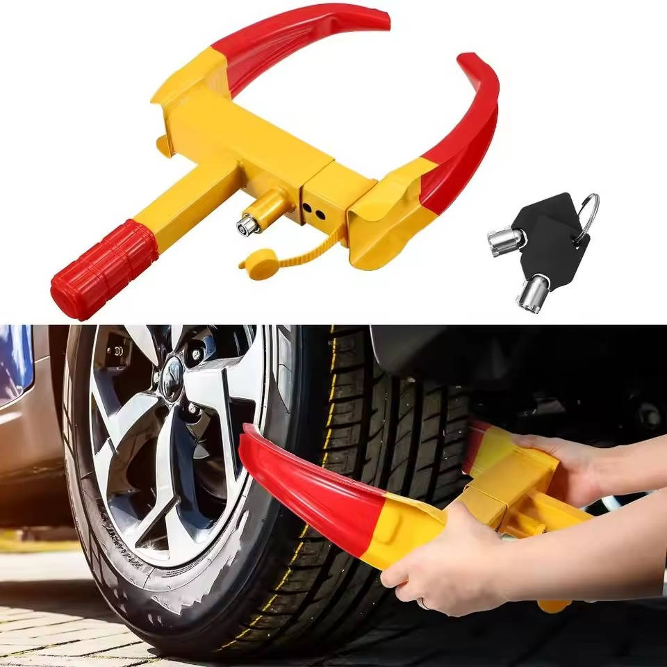 Set di 2 Bloccaggi per Ruote Antifurto