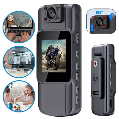 Fotocamera Professionale a 180° per Forze dell'Ordine con Visione Notturna