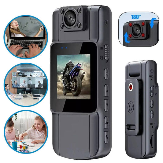 Fotocamera Professionale a 180° per Forze dell'Ordine con Visione Notturna