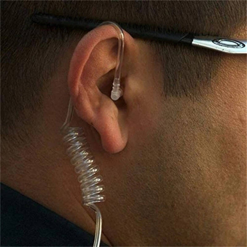 Set di 3 Auricolari Walkie Talkie con Microfono