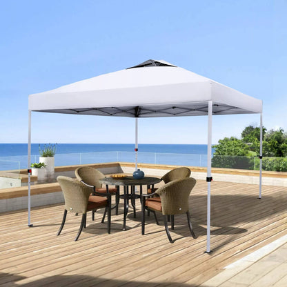 Tenda a baldacchino pop-up istantanea 10x10