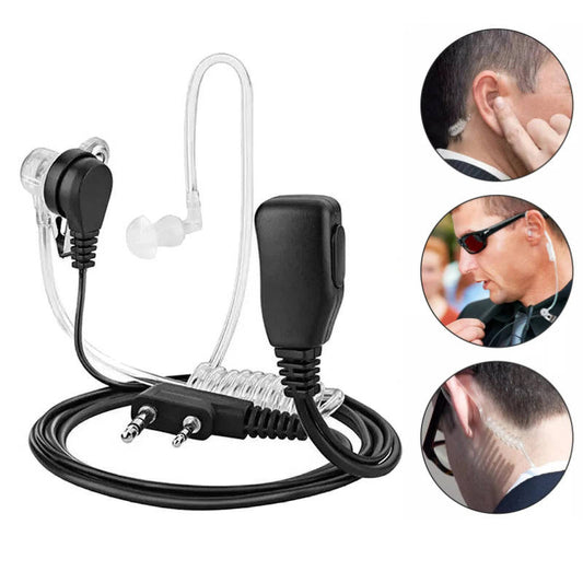 Set di 3 Auricolari Walkie Talkie con Microfono