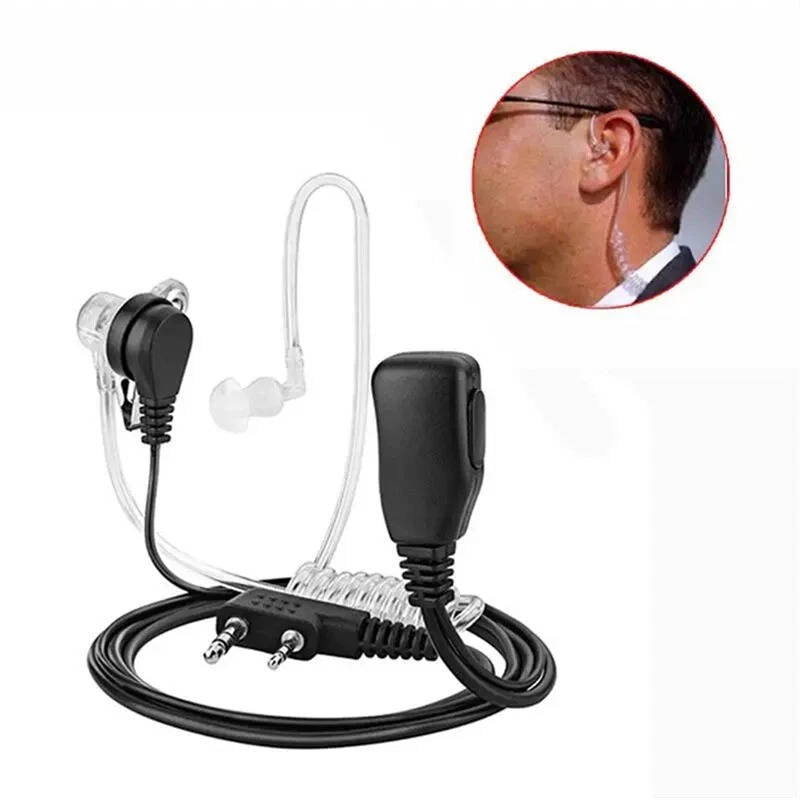 Set di 3 Auricolari Walkie Talkie con Microfono