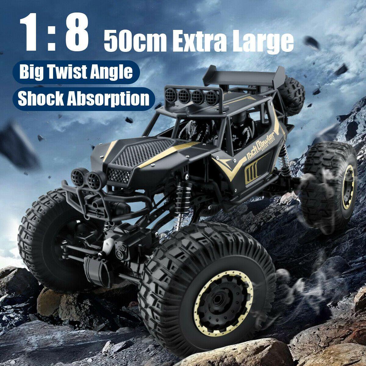 1:8 Scale 4WD Remote Control Off-Road Monster Truck