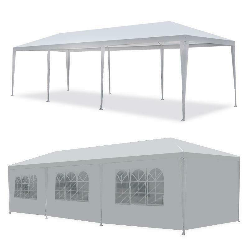 Tenda Bianca Portatile per Eventi 10' x 30'