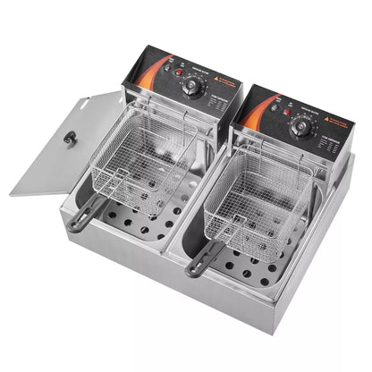 Friggitrice Elettrica Commerciale da 23 Litri
