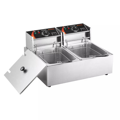 Friggitrice Elettrica Commerciale da 23 Litri