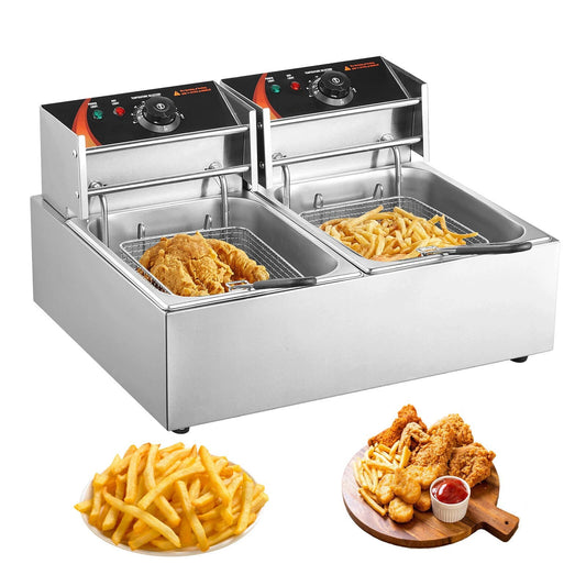 Friggitrice Elettrica Commerciale da 23 Litri