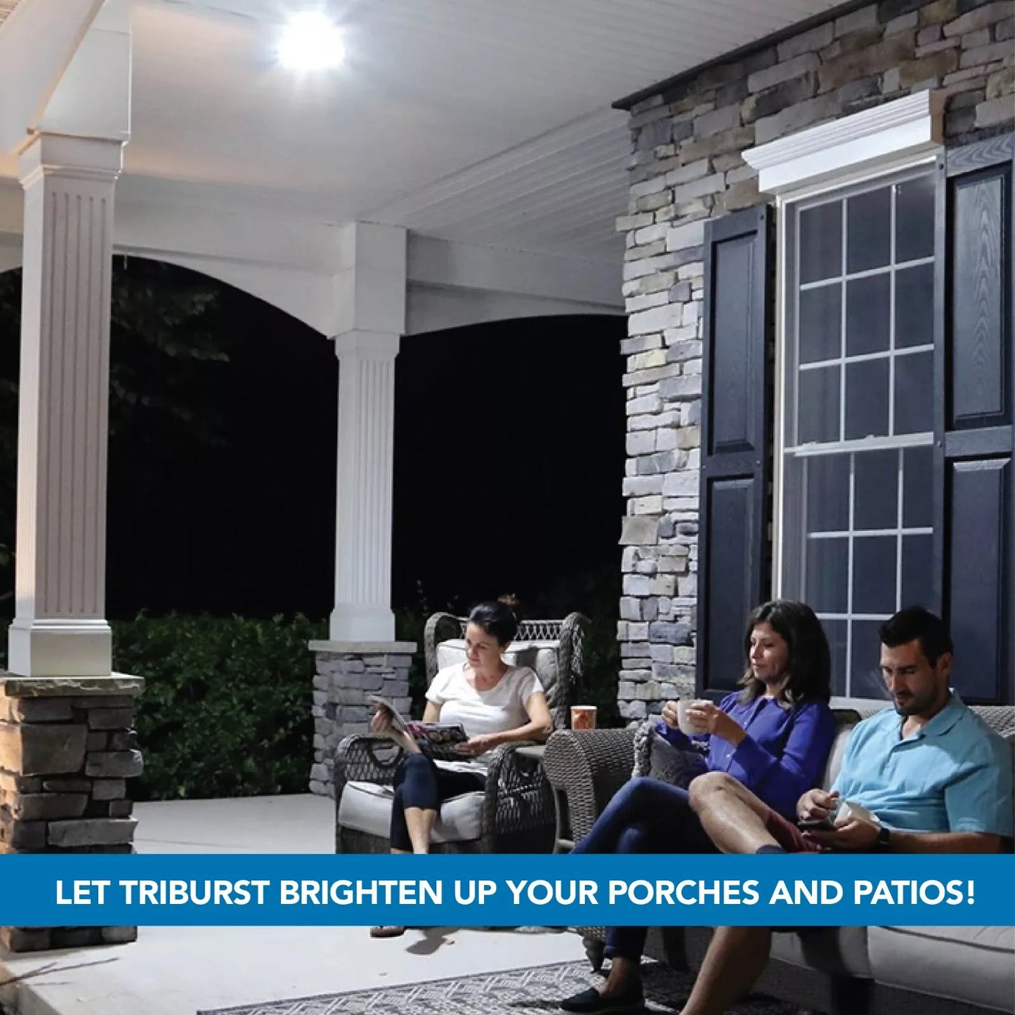 2000 Lumen Lampada da Soffitto LED Multi-Direzionale a 3 Pannelli