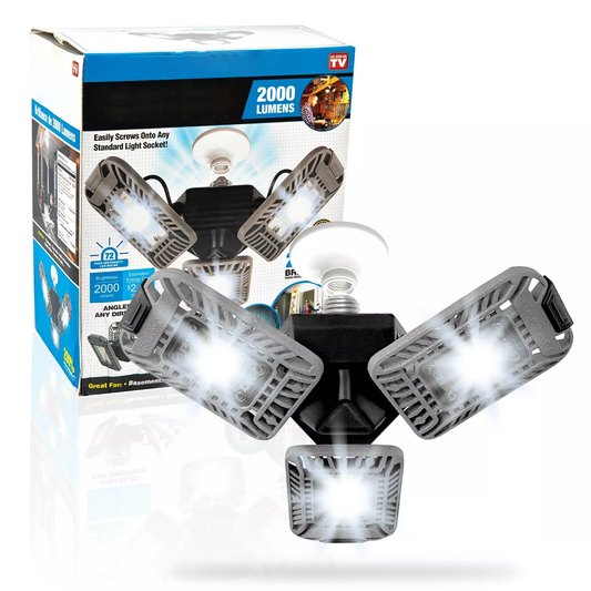 2000 Lumen Lampada da Soffitto LED Multi-Direzionale a 3 Pannelli