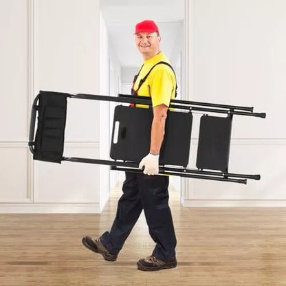 Scala a Tre Gradini con Maniglie - Capacità di 150 kg