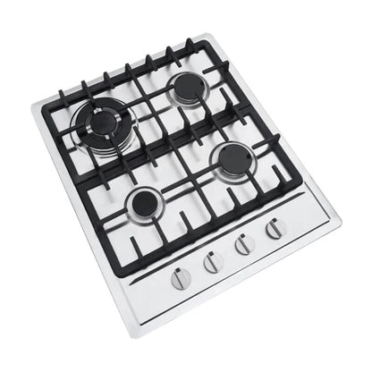 Incasso Cucina a Gas da 23'' con 4 Fuochi per Gas LPG/NG