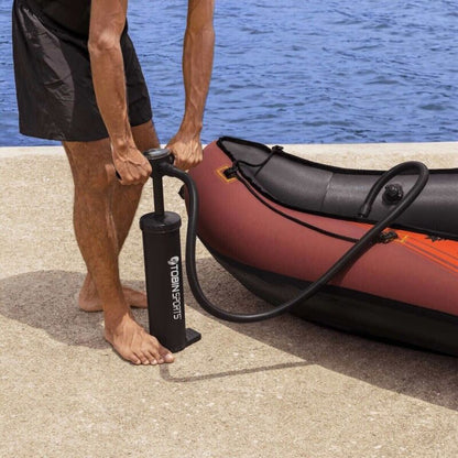 Kayak Tandem da 10 Piedi per 2 Persone con Pagaie e Pompa Inclusi
