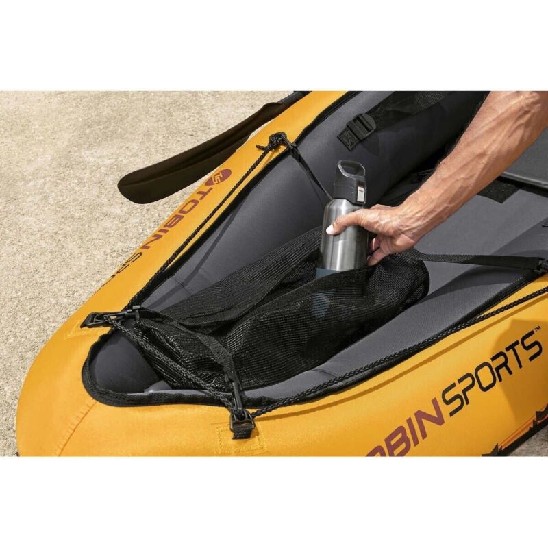 Kayak Tandem da 10 Piedi per 2 Persone con Pagaie e Pompa Inclusi