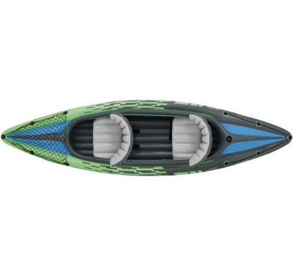Kayak Gonfiabile per Due: Materiale Durevole, Pompa Efficiente, Doppia Camera d'Aria