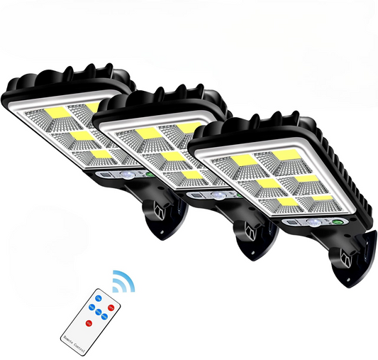 Set di 3 Luci LED Solari per Esterni